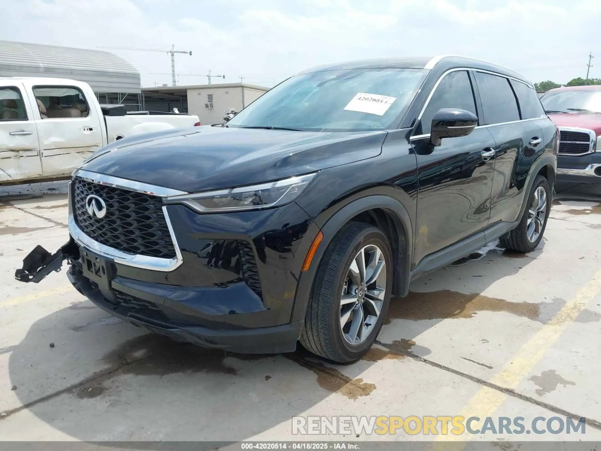 2 Photograph of a damaged car 5N1DL1FS8RC339717 INFINITI QX60 2024