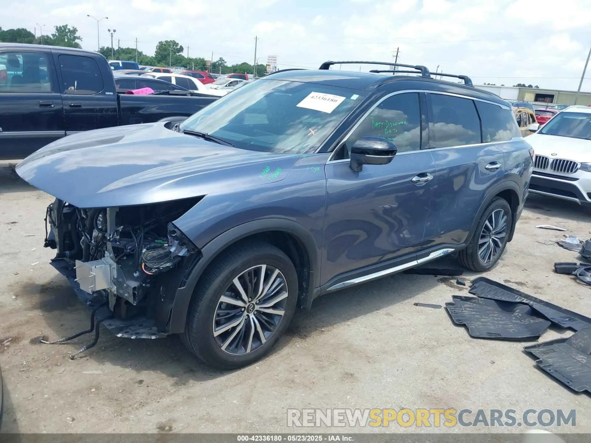 2 Фотография поврежденного автомобиля 5N1DL1HUXRC349986 INFINITI QX60 2024
