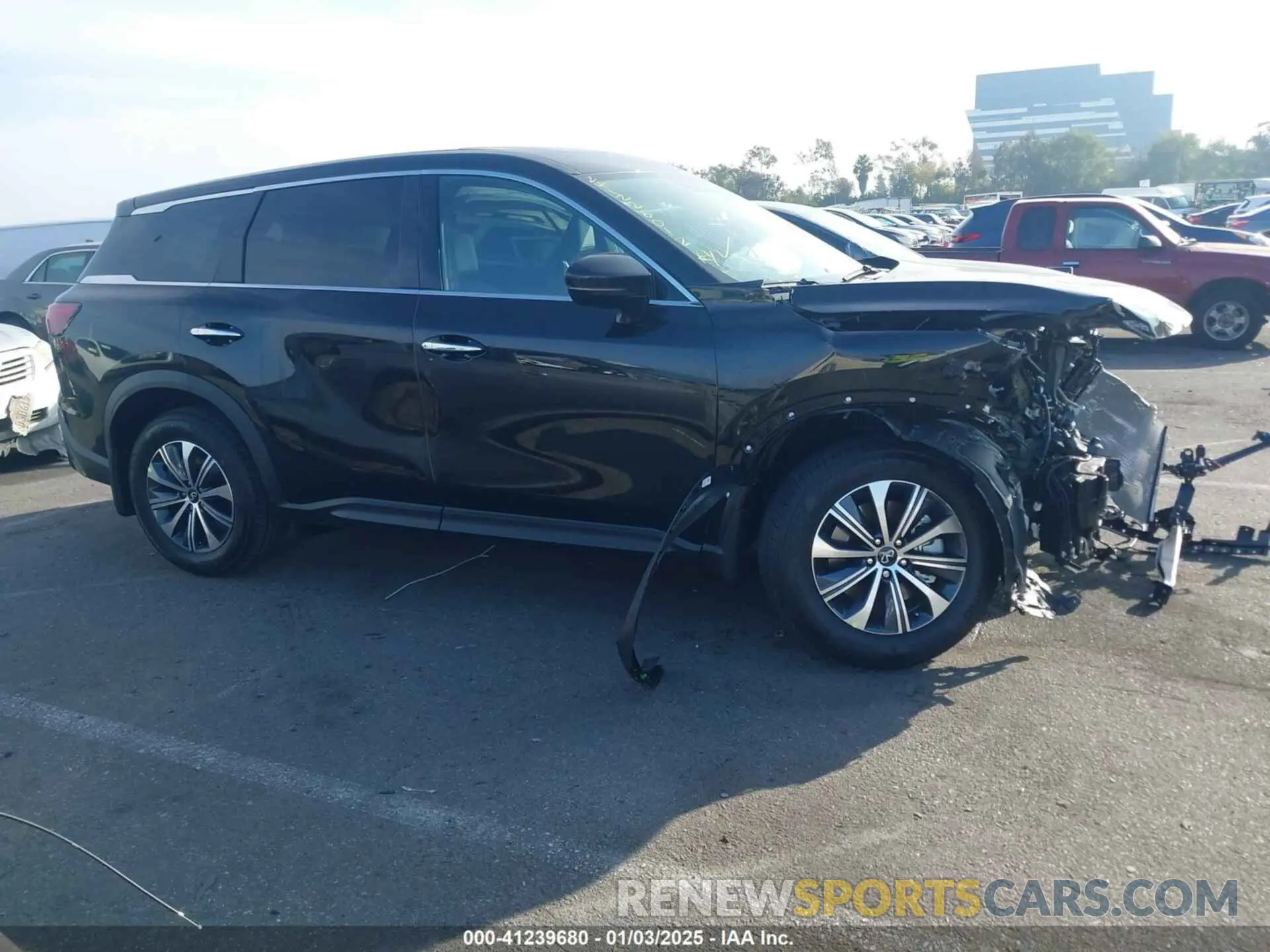 13 Photograph of a damaged car 5N1AL1ER4SC343576 INFINITI QX60 2025