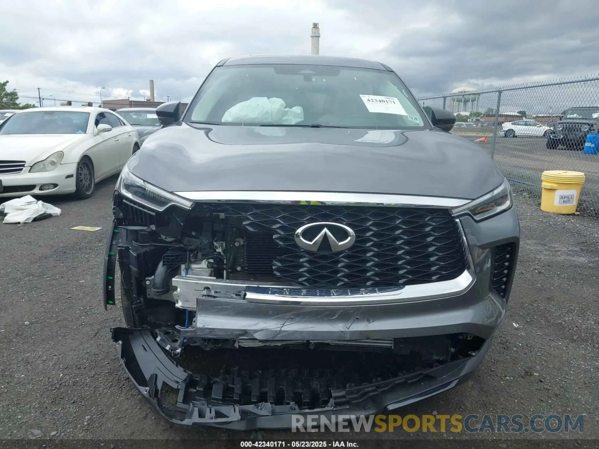 12 Photograph of a damaged car 5N1AL1ES1SC331789 INFINITI QX60 2025