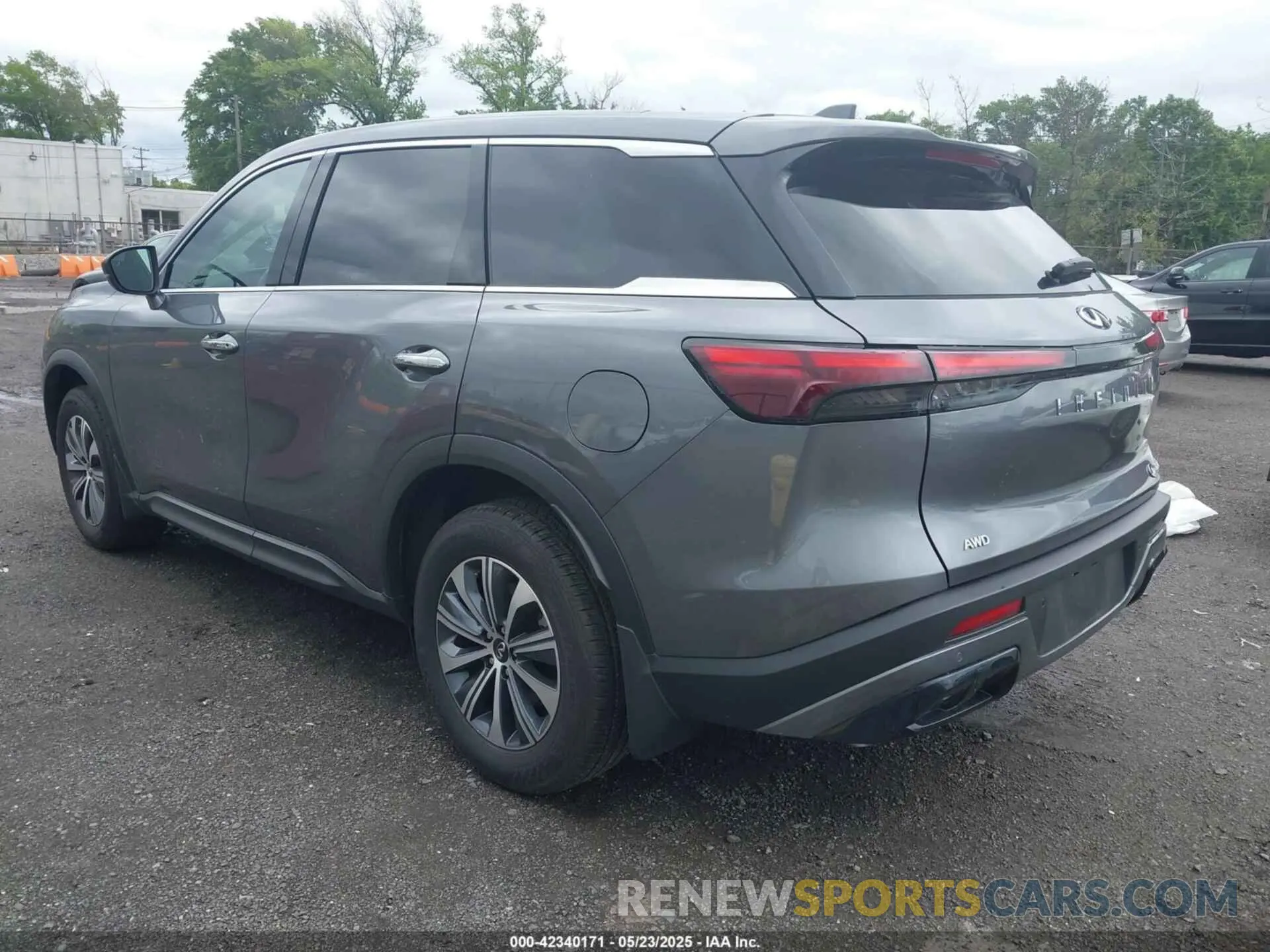 3 Photograph of a damaged car 5N1AL1ES1SC331789 INFINITI QX60 2025