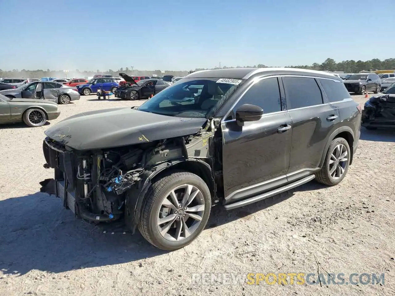 1 Photograph of a damaged car 5N1AL1FRXSC331074 INFINITI QX60 2025