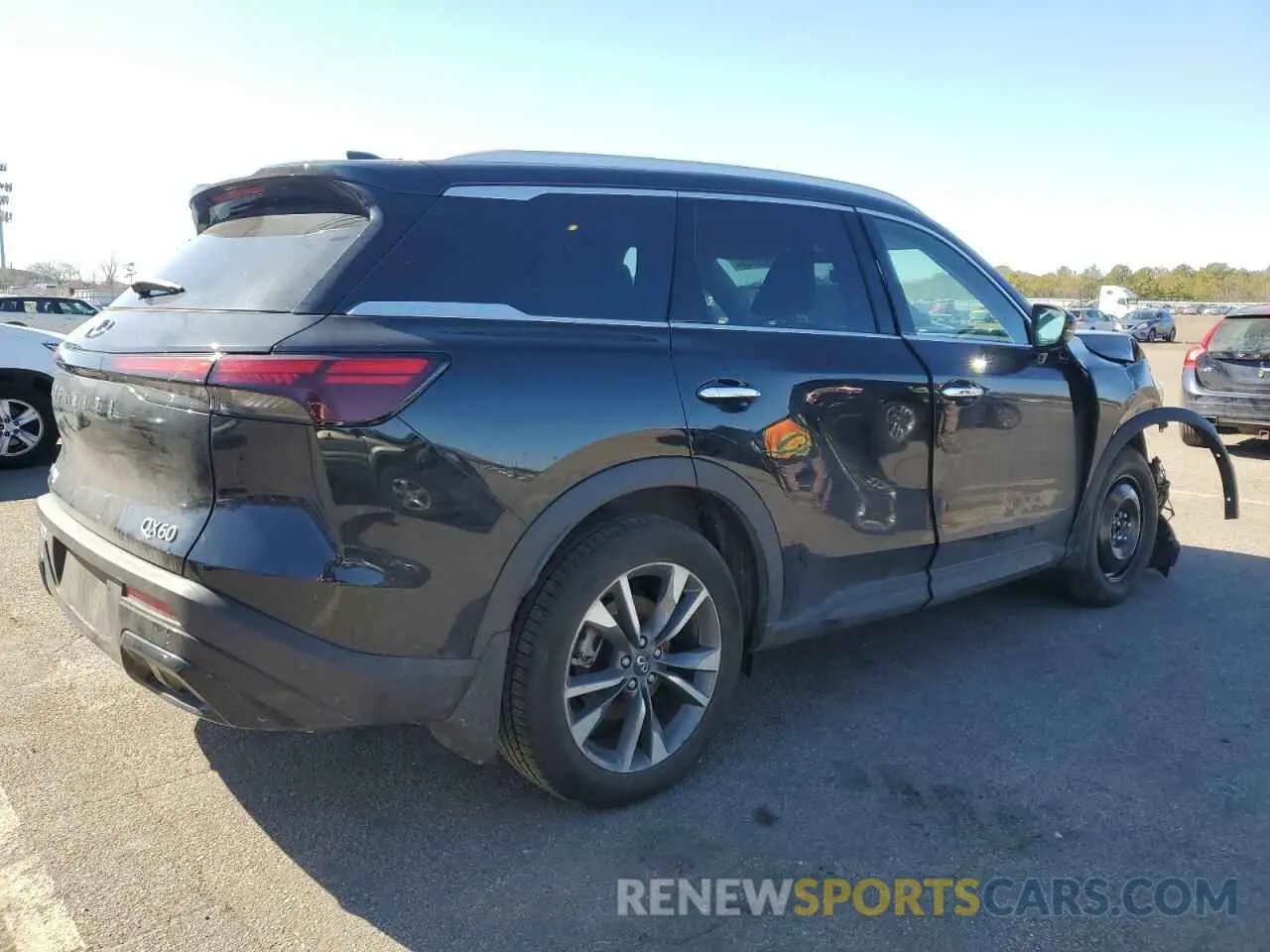 3 Photograph of a damaged car 5N1AL1FS0SC336139 INFINITI QX60 2025