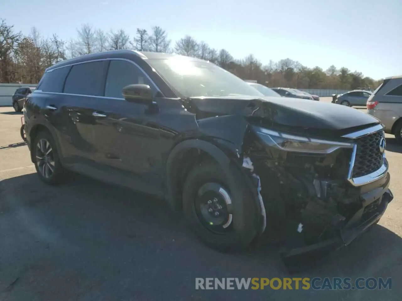 4 Photograph of a damaged car 5N1AL1FS0SC336139 INFINITI QX60 2025