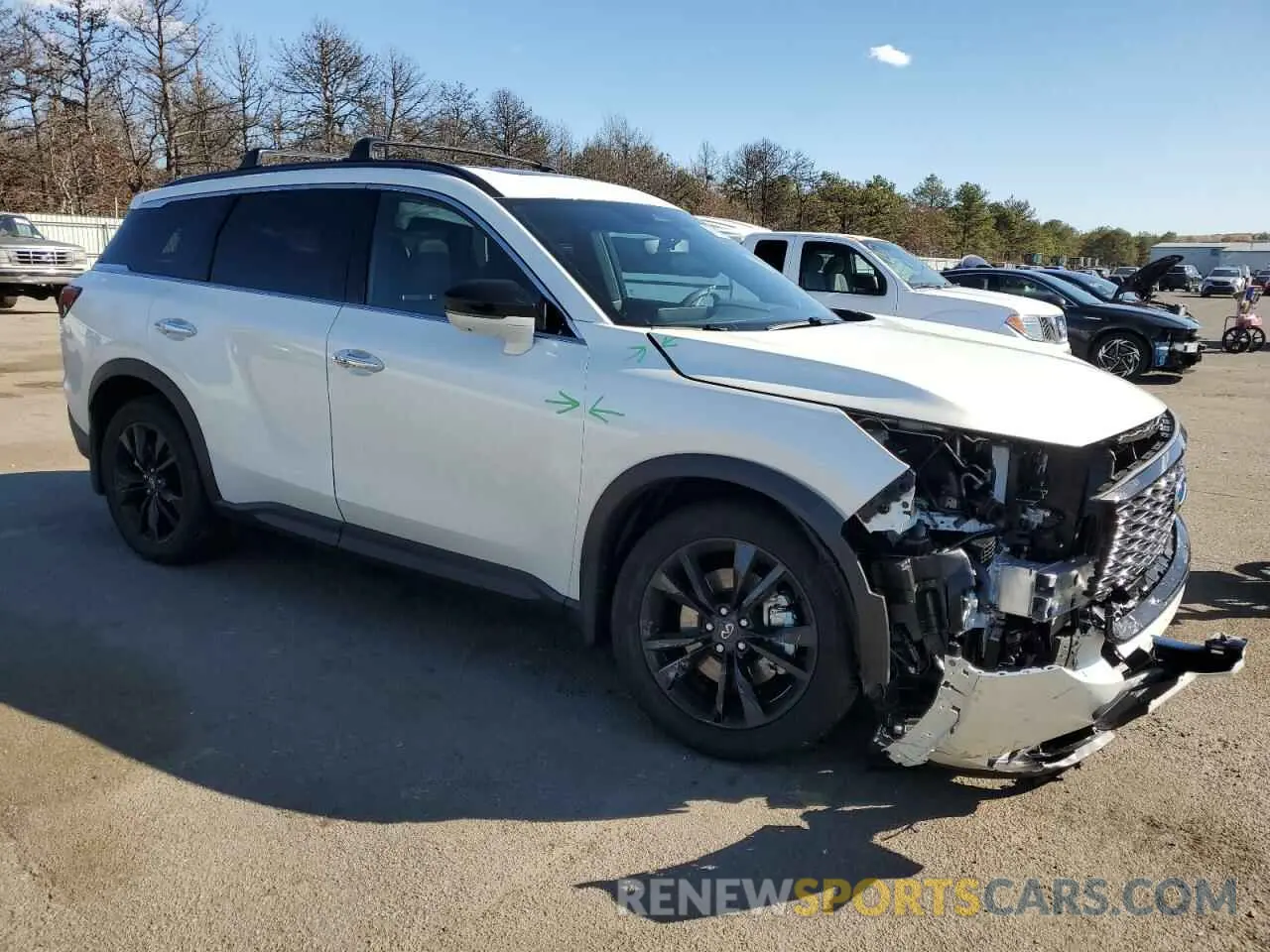 4 Photograph of a damaged car 5N1AL1FS5SC338274 INFINITI QX60 2025