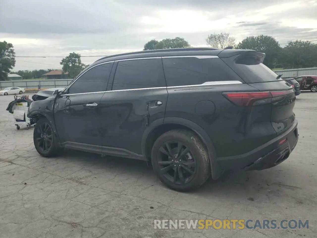 2 Photograph of a damaged car 5N1AL1FS8SC333957 INFINITI QX60 2025