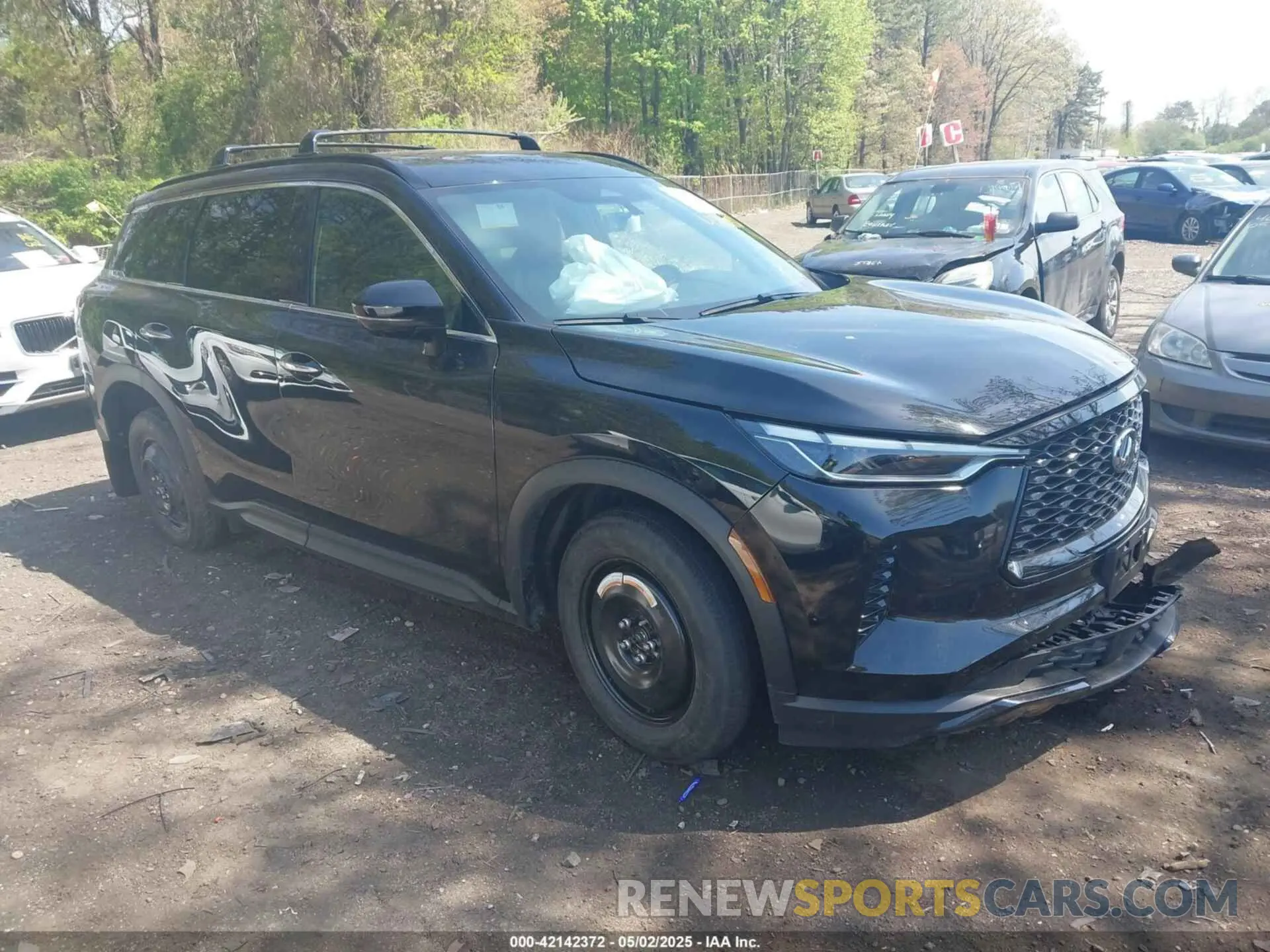 1 Photograph of a damaged car 5N1AL1FS8SC351486 INFINITI QX60 2025