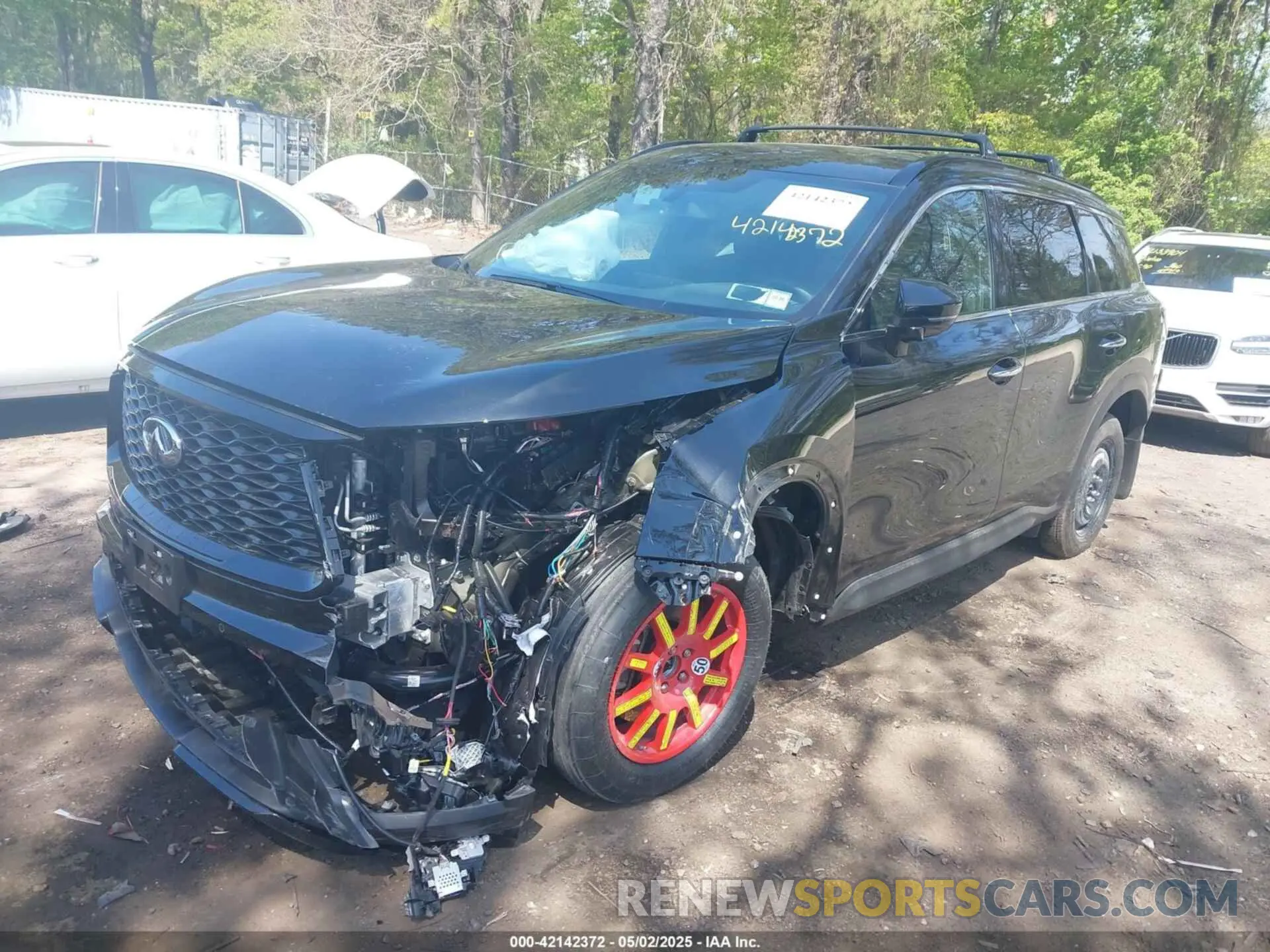 2 Photograph of a damaged car 5N1AL1FS8SC351486 INFINITI QX60 2025