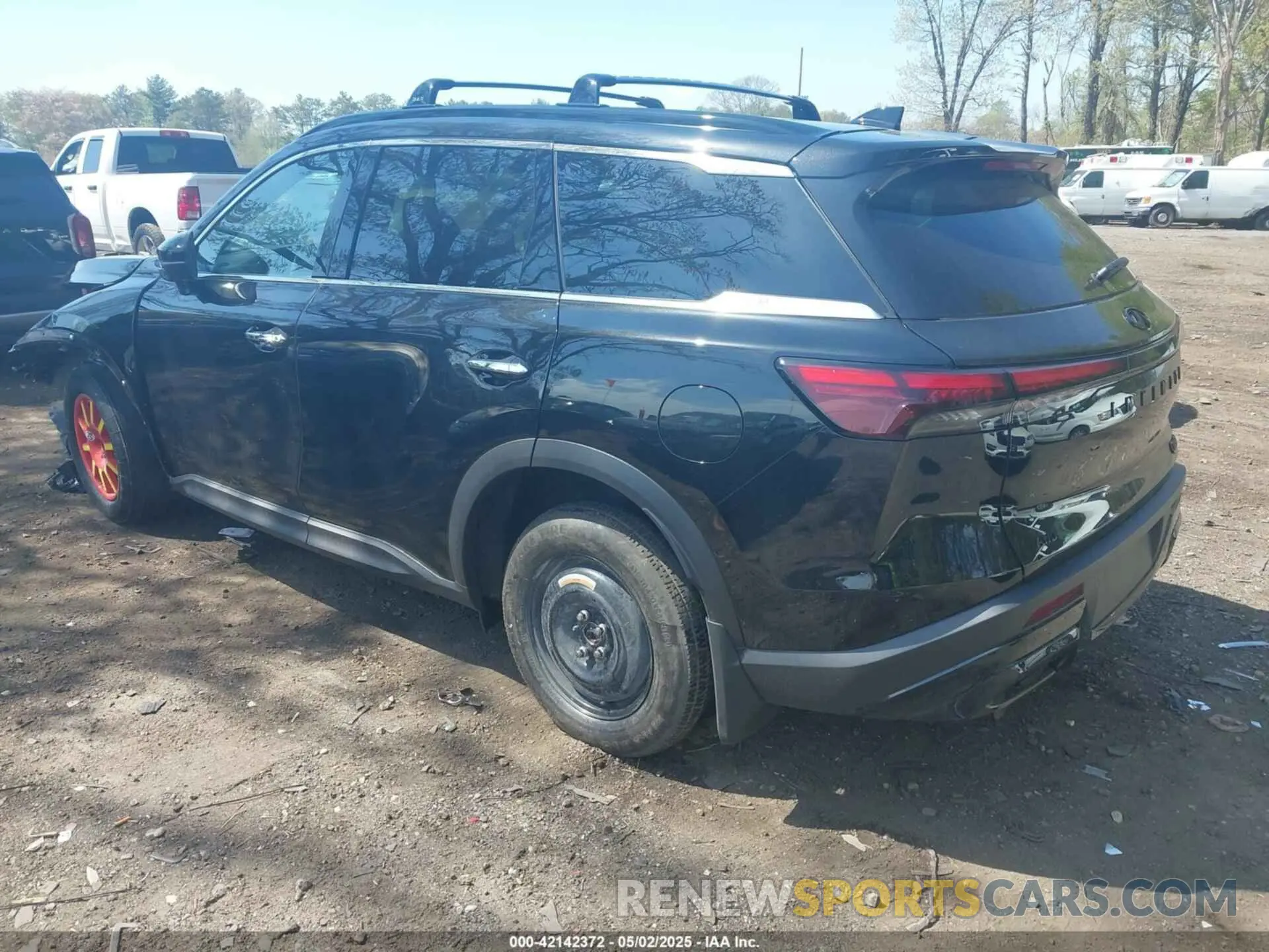 3 Photograph of a damaged car 5N1AL1FS8SC351486 INFINITI QX60 2025