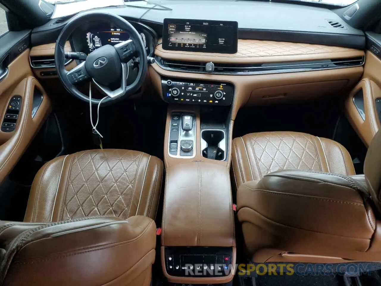 8 Фотография поврежденного автомобиля 5N1DL1HTXNC334809 INFINITI QX60 AUTOG 2022