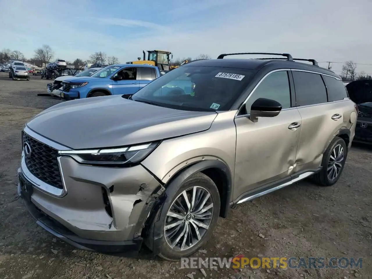1 Photograph of a damaged car 5N1DL1HU1PC361702 INFINITI QX60 AUTOG 2023
