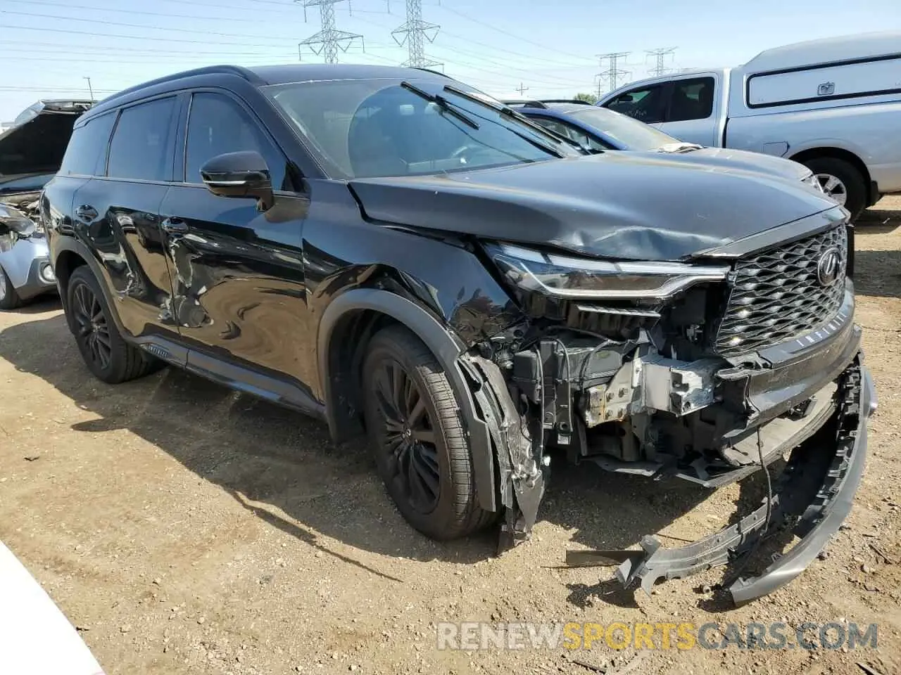4 Photograph of a damaged car 5N1DL1HU3RC338506 INFINITI QX60 AUTOG 2024