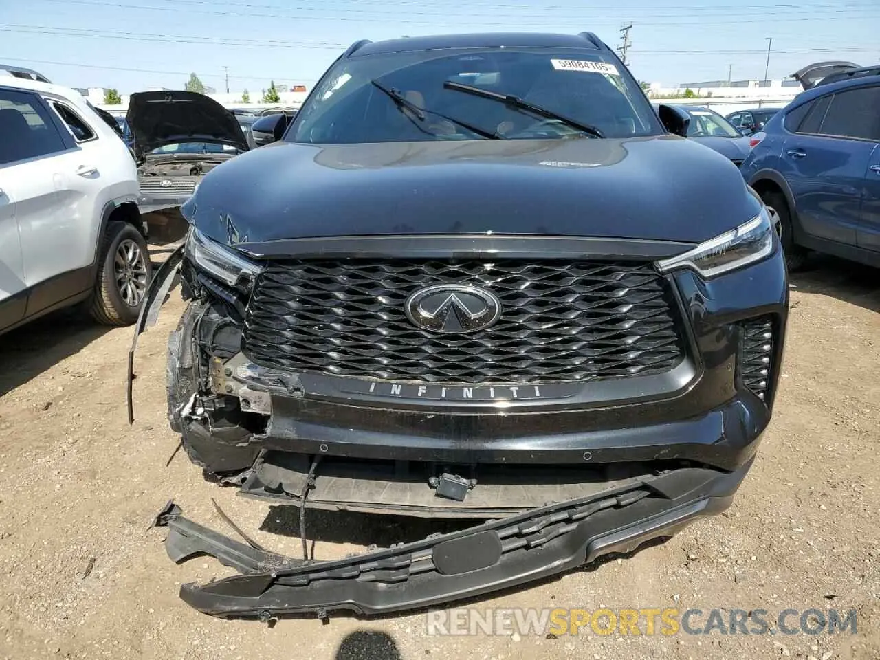 5 Photograph of a damaged car 5N1DL1HU3RC338506 INFINITI QX60 AUTOG 2024