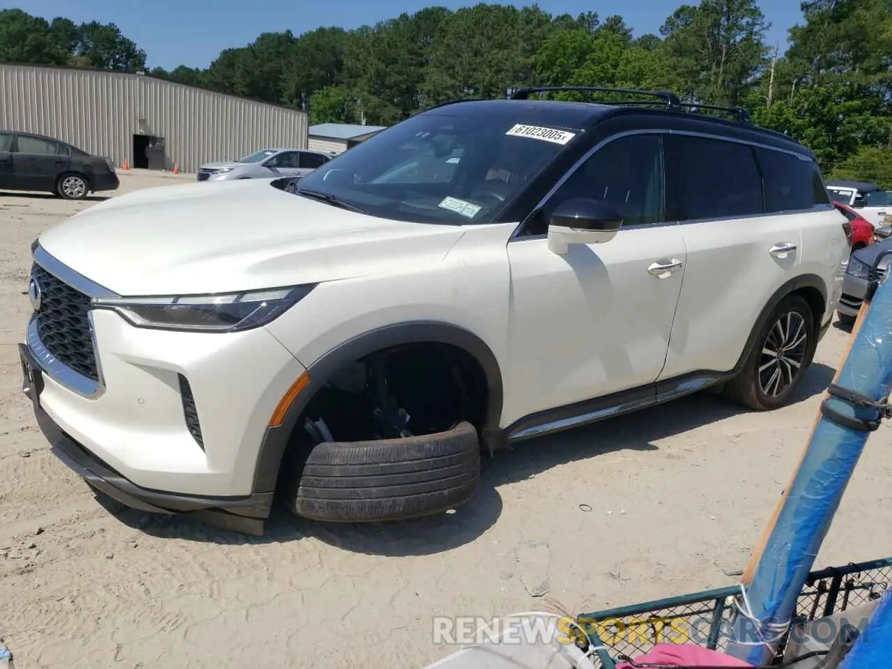 1 Photograph of a damaged car 5N1DL1HU8RC331454 INFINITI QX60 AUTOG 2024
