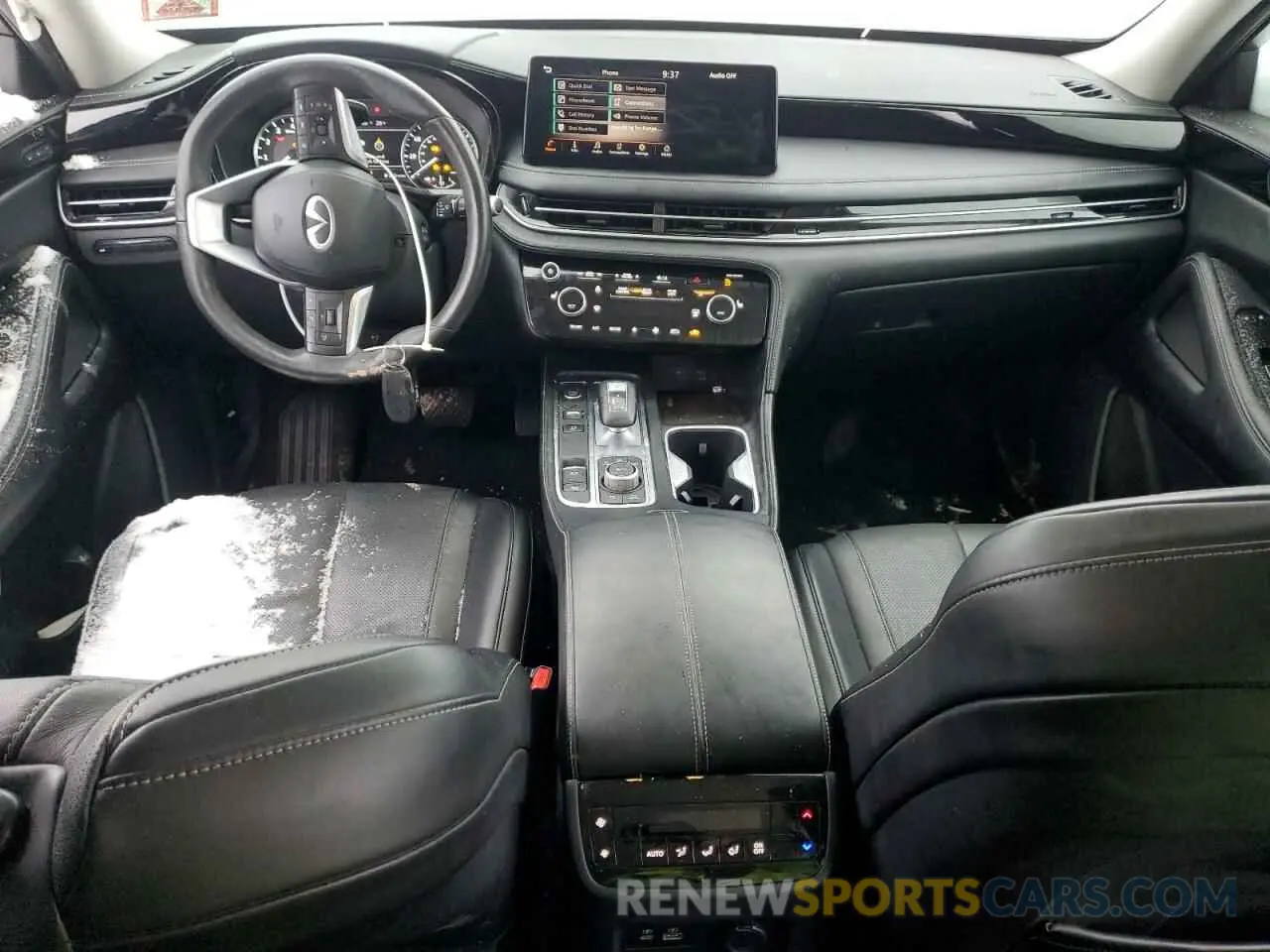 8 Photograph of a damaged car 5N1DL1ER6NC334184 INFINITI QX60 PURE 2022