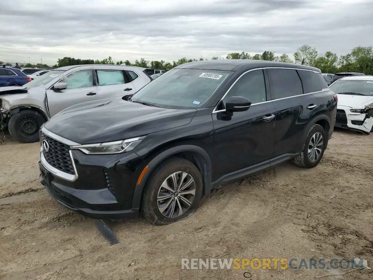 1 Photograph of a damaged car 5N1DL1ER9PC375850 INFINITI QX60 PURE 2023