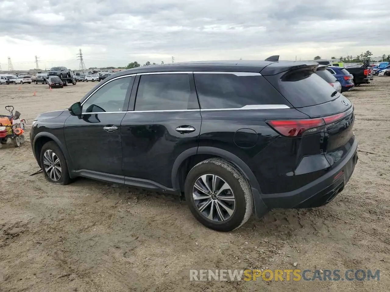 2 Photograph of a damaged car 5N1DL1ER9PC375850 INFINITI QX60 PURE 2023