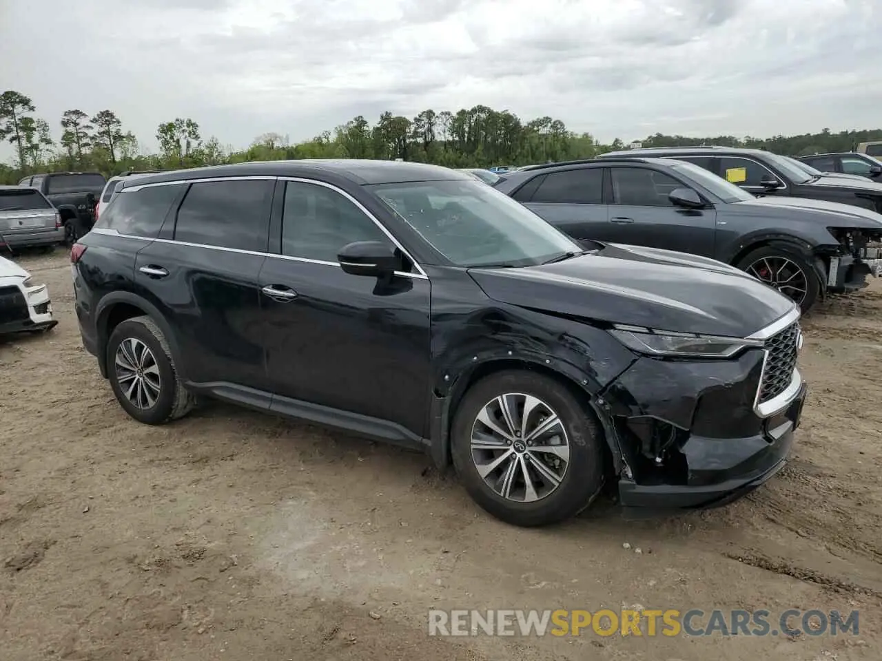 4 Photograph of a damaged car 5N1DL1ER9PC375850 INFINITI QX60 PURE 2023