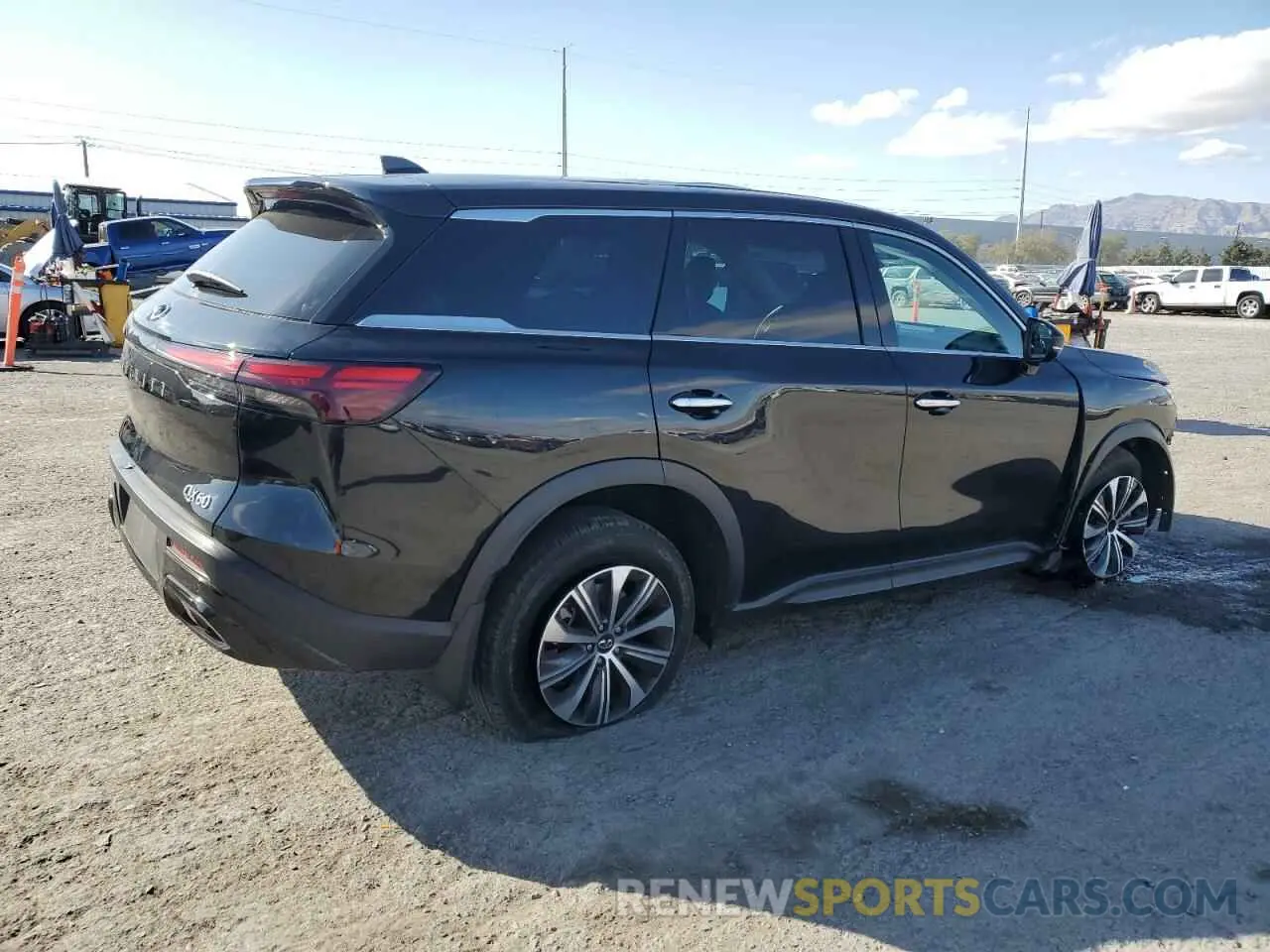 3 Photograph of a damaged car 5N1DL1ER0RC342741 INFINITI QX60 PURE 2024