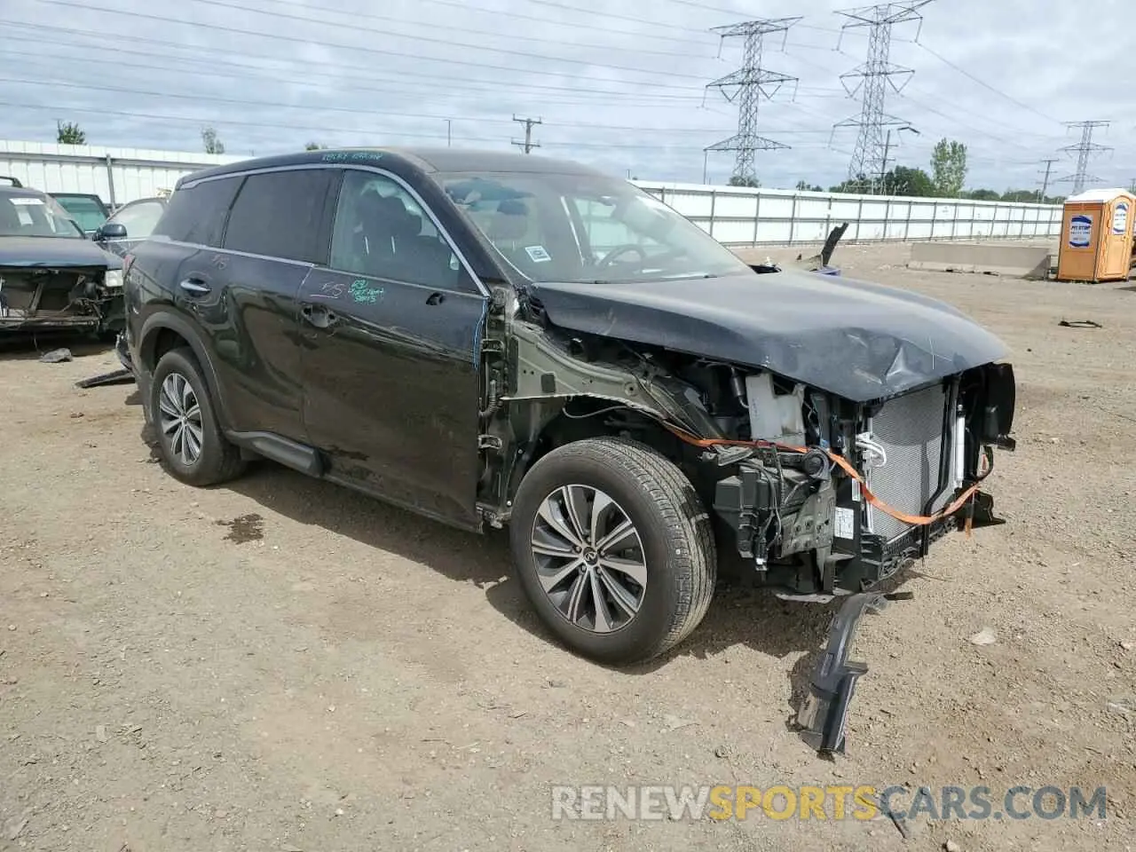 4 Фотография поврежденного автомобиля 5N1DL1ES4RC351400 INFINITI QX60 PURE 2024