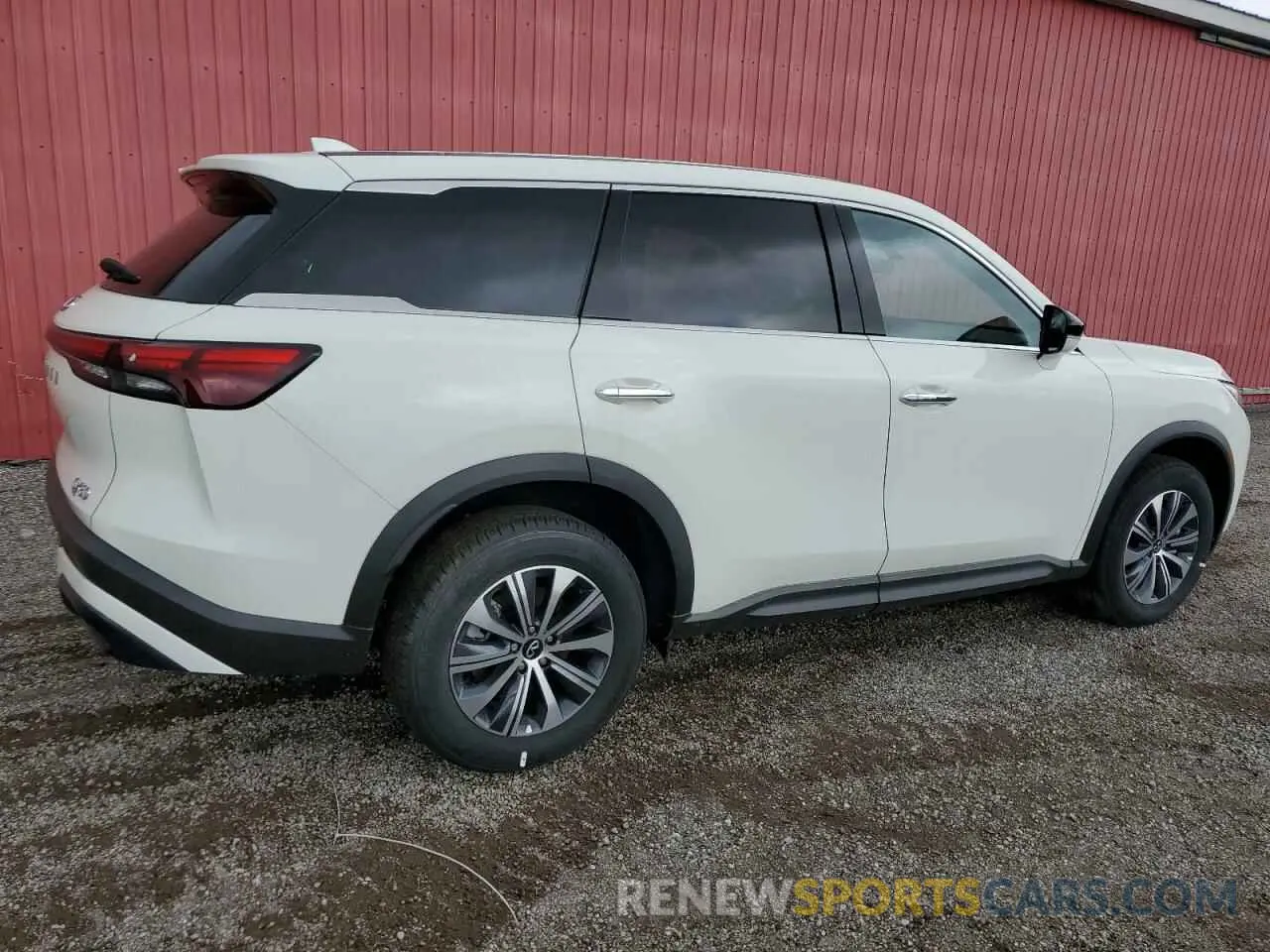3 Фотография поврежденного автомобиля 5N1DL1ES8RC352436 INFINITI QX60 PURE 2024