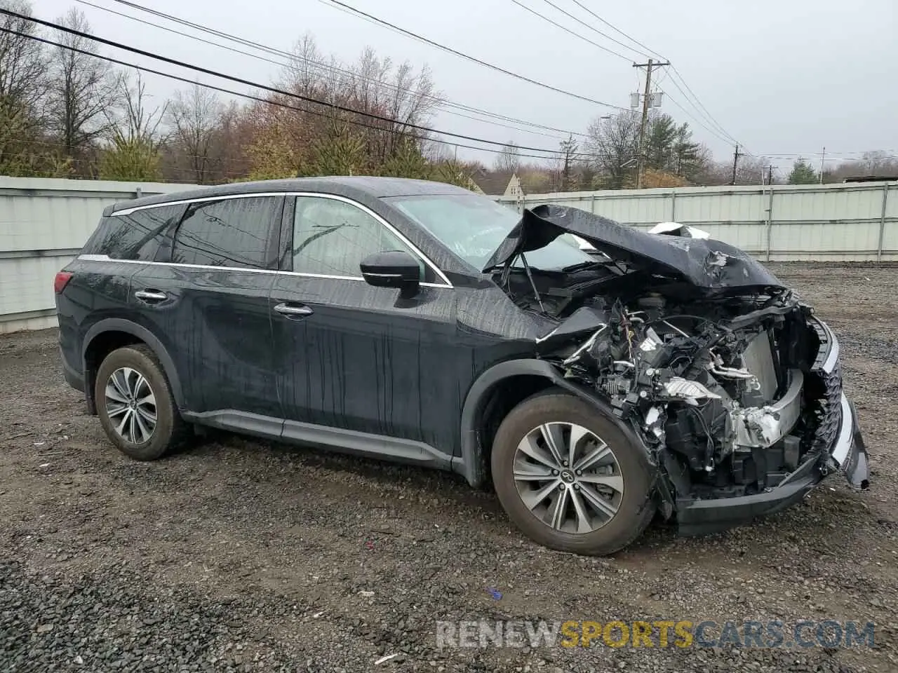 4 Фотография поврежденного автомобиля 5N1DL1ES9RC335094 INFINITI QX60 PURE 2024