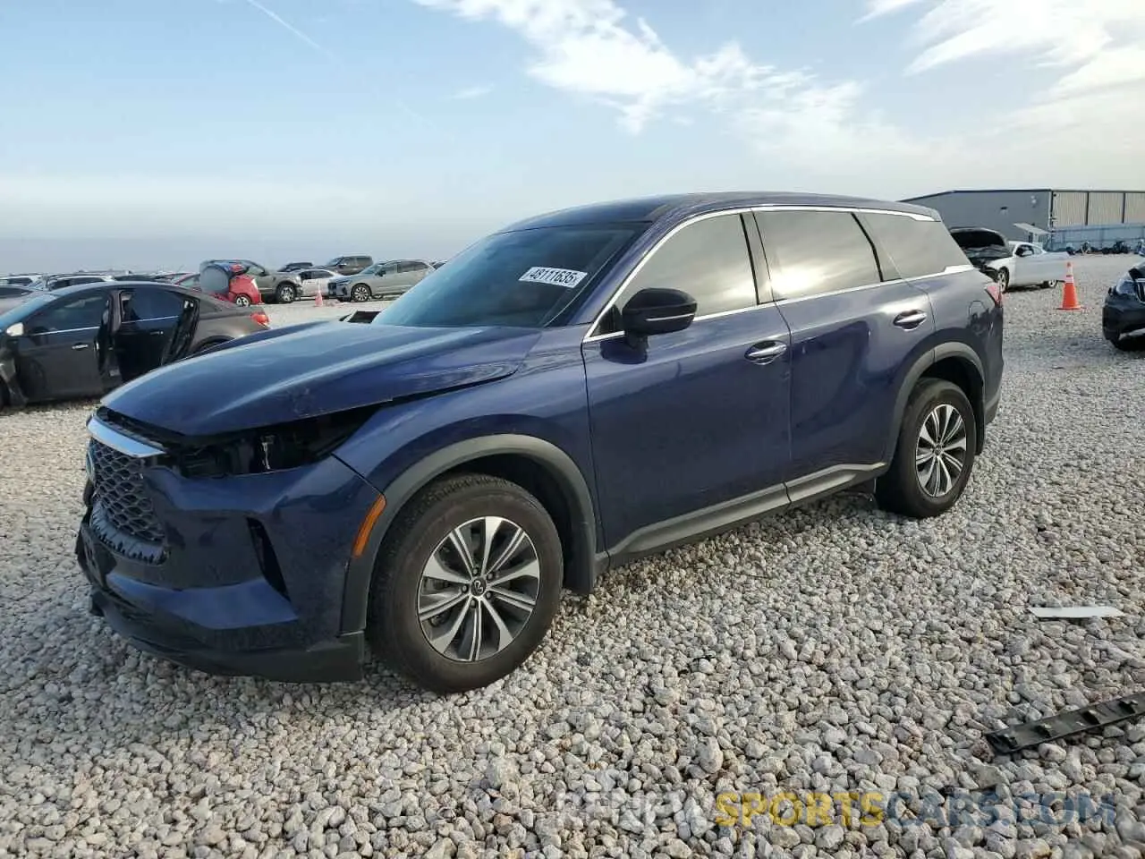 1 Фотография поврежденного автомобиля 5N1DL1ESXRC339459 INFINITI QX60 PURE 2024