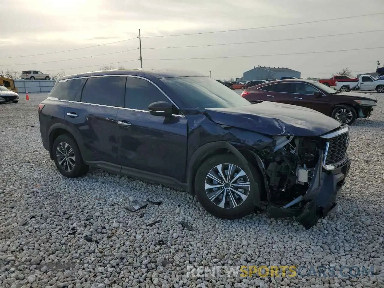 4 Фотография поврежденного автомобиля 5N1DL1ESXRC339459 INFINITI QX60 PURE 2024