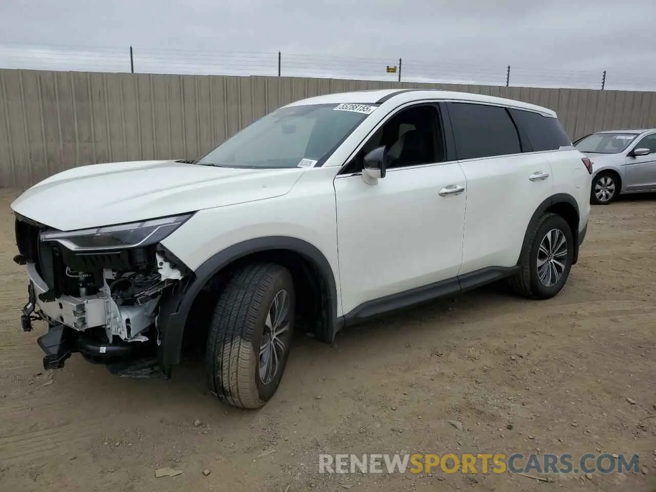 1 Photograph of a damaged car 5N1AL1ES6SC336308 INFINITI QX60 PURE 2025