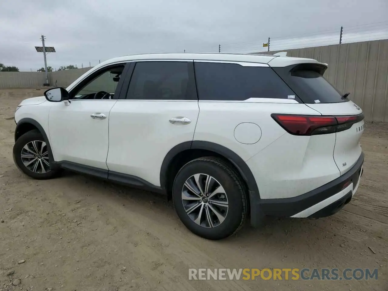 2 Photograph of a damaged car 5N1AL1ES6SC336308 INFINITI QX60 PURE 2025
