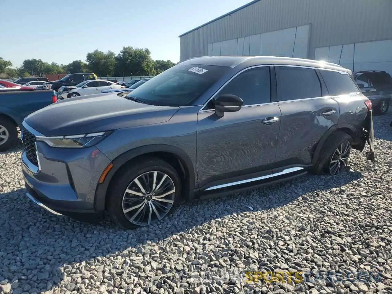 1 Photograph of a damaged car 5N1DL1GR4NC330938 INFINITI QX60 SENSO 2022