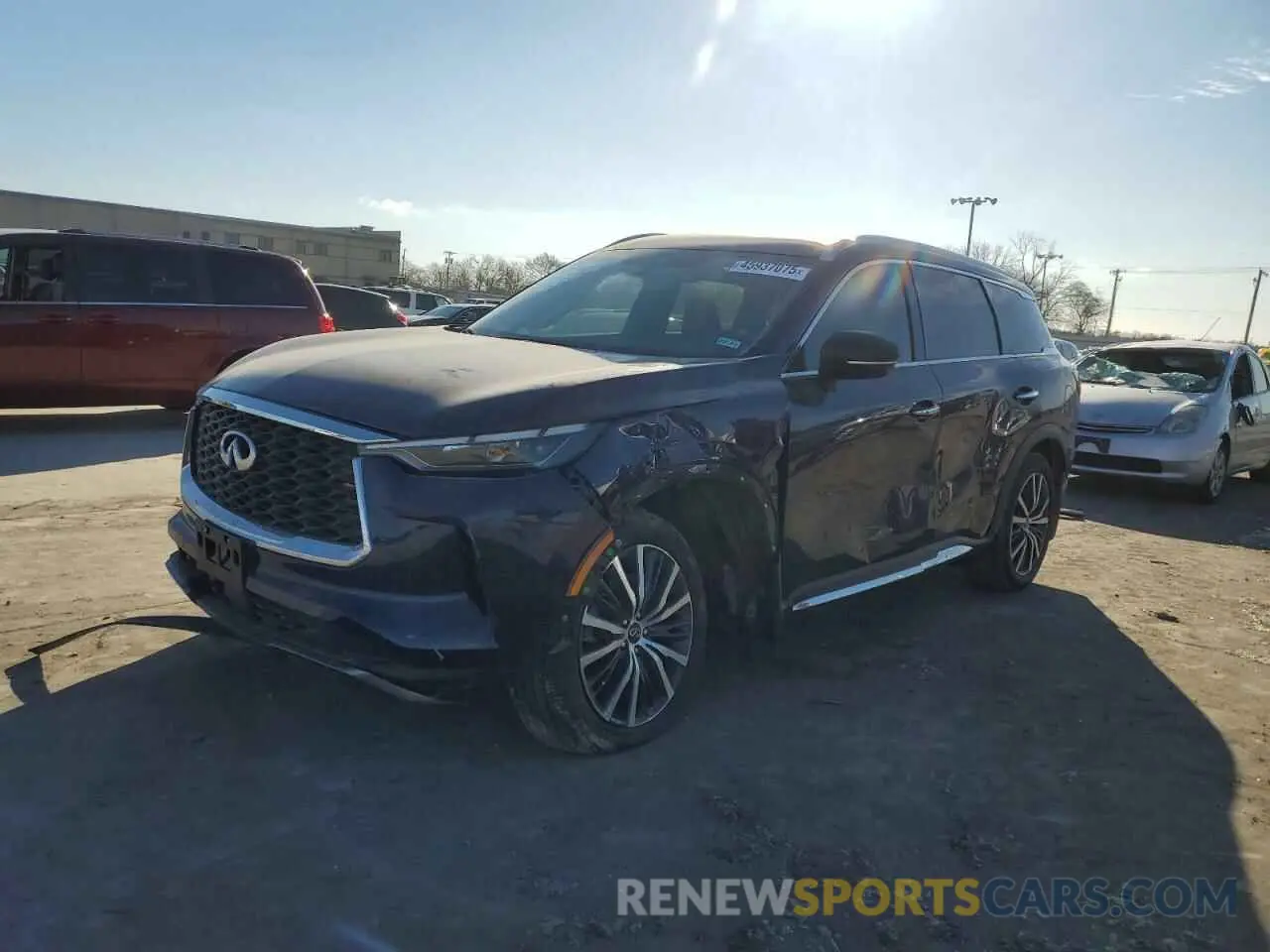 1 Photograph of a damaged car 5N1DL1GR2PC333212 INFINITI QX60 SENSO 2023