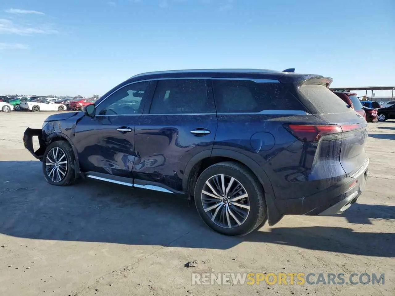 2 Photograph of a damaged car 5N1DL1GR2PC333212 INFINITI QX60 SENSO 2023