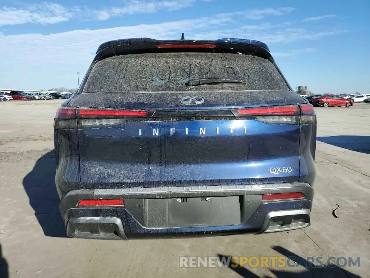 6 Photograph of a damaged car 5N1DL1GR2PC333212 INFINITI QX60 SENSO 2023