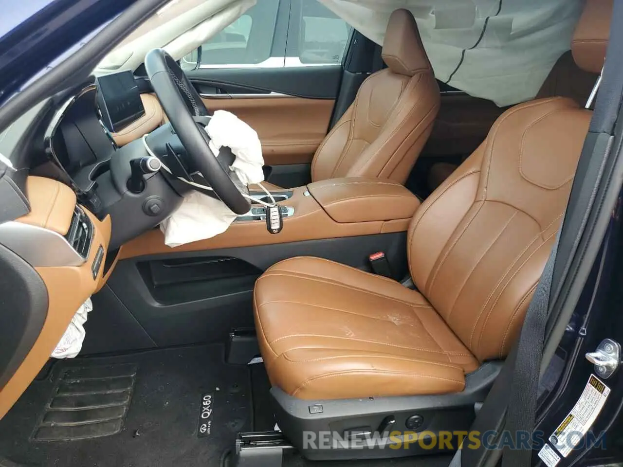 7 Photograph of a damaged car 5N1DL1GR2PC333212 INFINITI QX60 SENSO 2023