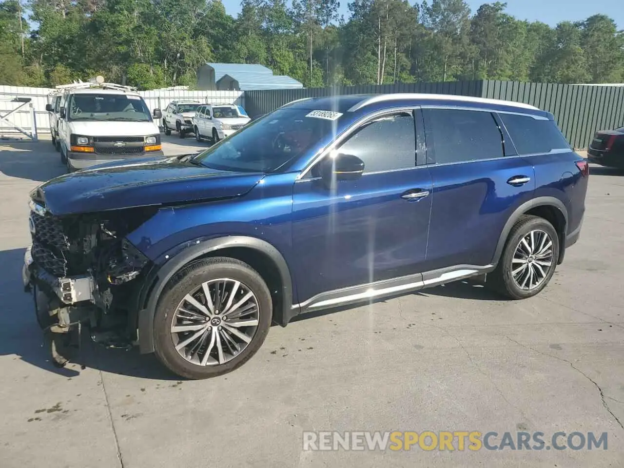 1 Photograph of a damaged car 5N1DL1GS2PC345895 INFINITI QX60 SENSO 2023