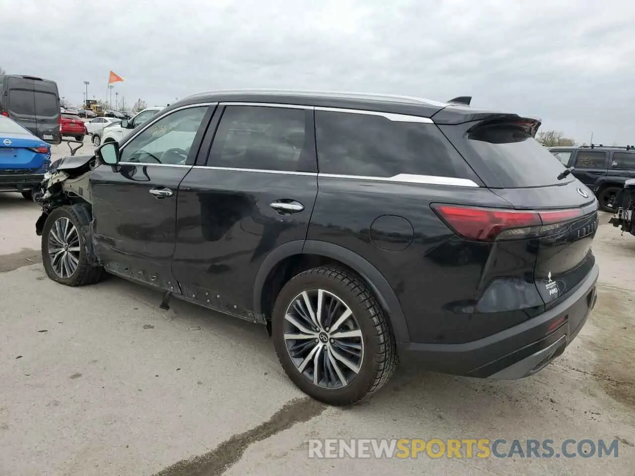 2 Фотография поврежденного автомобиля 5N1DL1GS6PC346385 INFINITI QX60 SENSO 2023