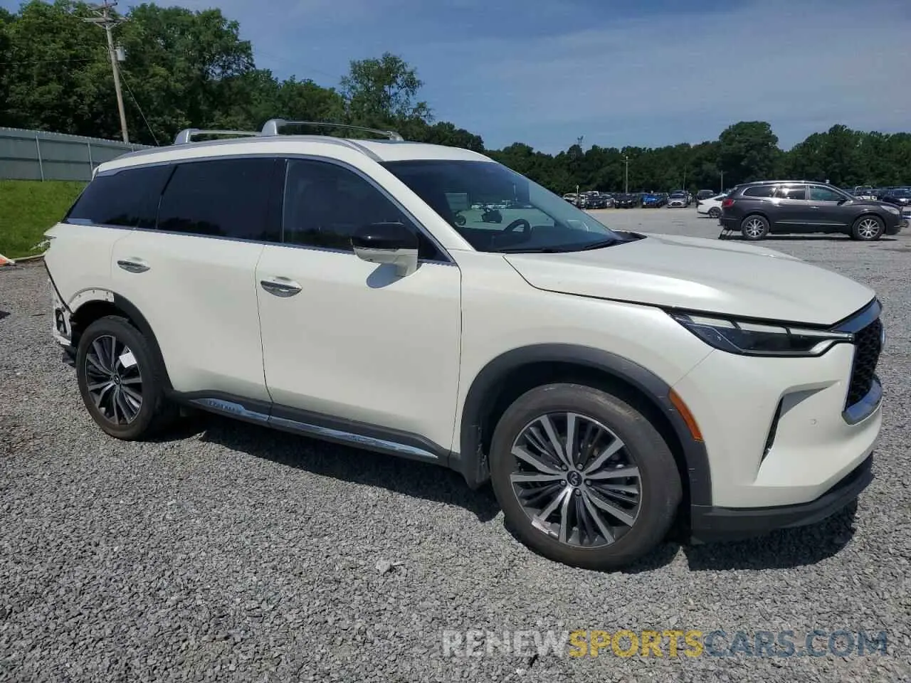 4 Photograph of a damaged car 5N1DL1GS7PC361901 INFINITI QX60 SENSO 2023