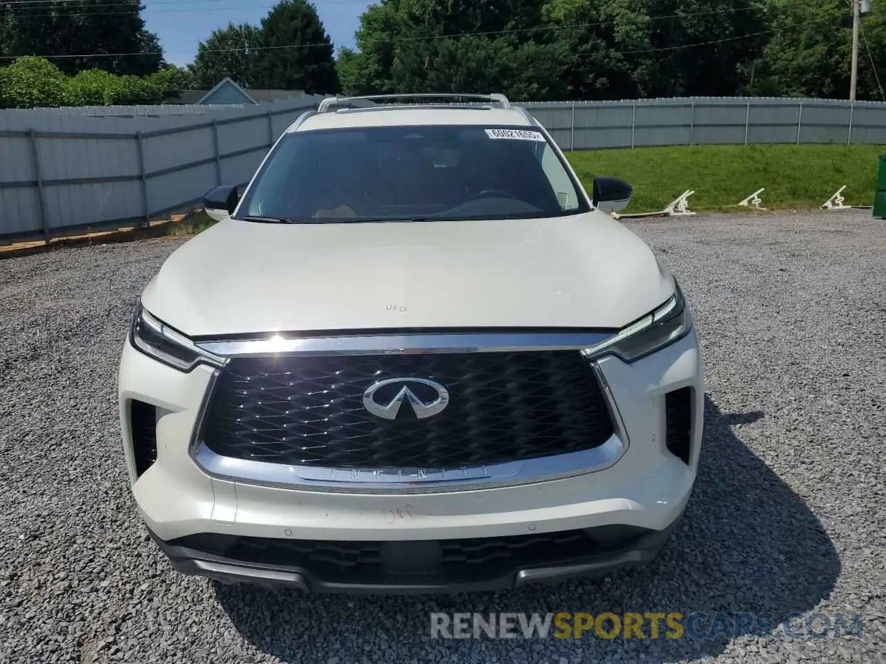 5 Photograph of a damaged car 5N1DL1GS7PC361901 INFINITI QX60 SENSO 2023