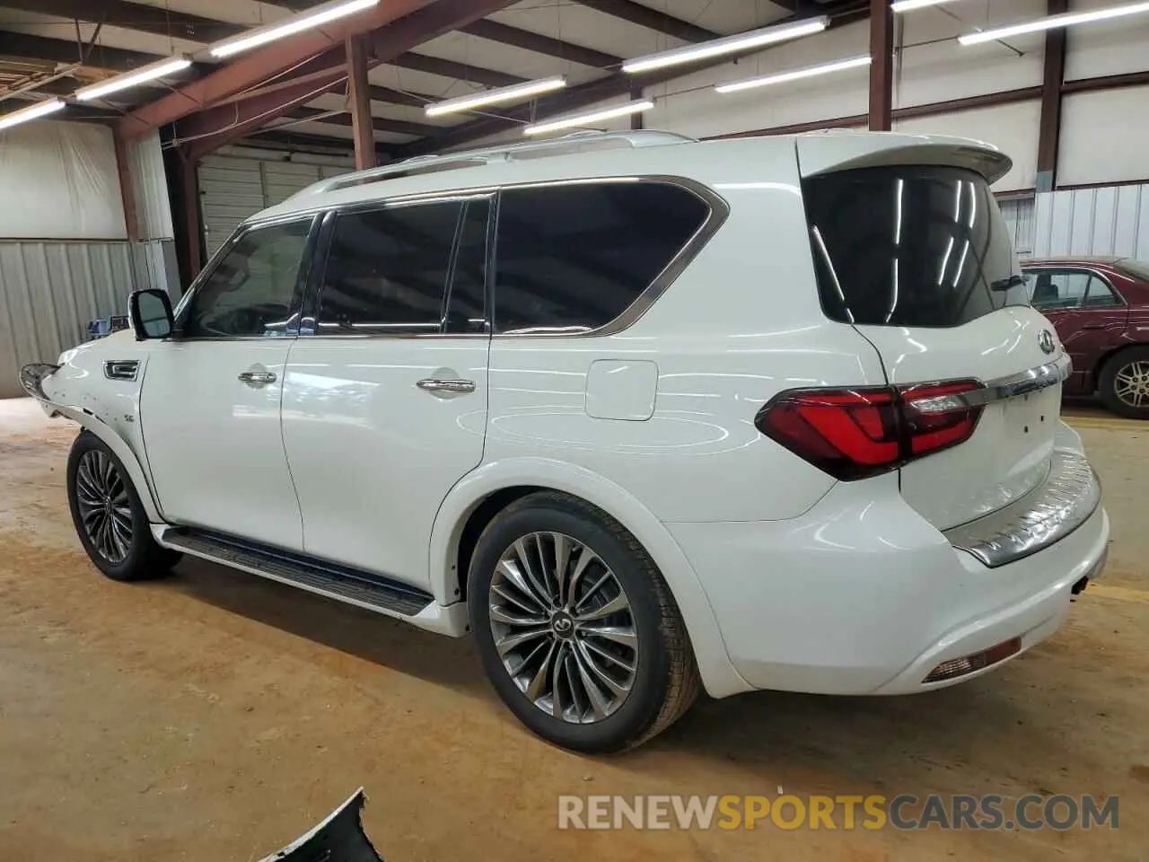 2 Photograph of a damaged car JN8AZ2NC0K9460111 INFINITI QX80 2019