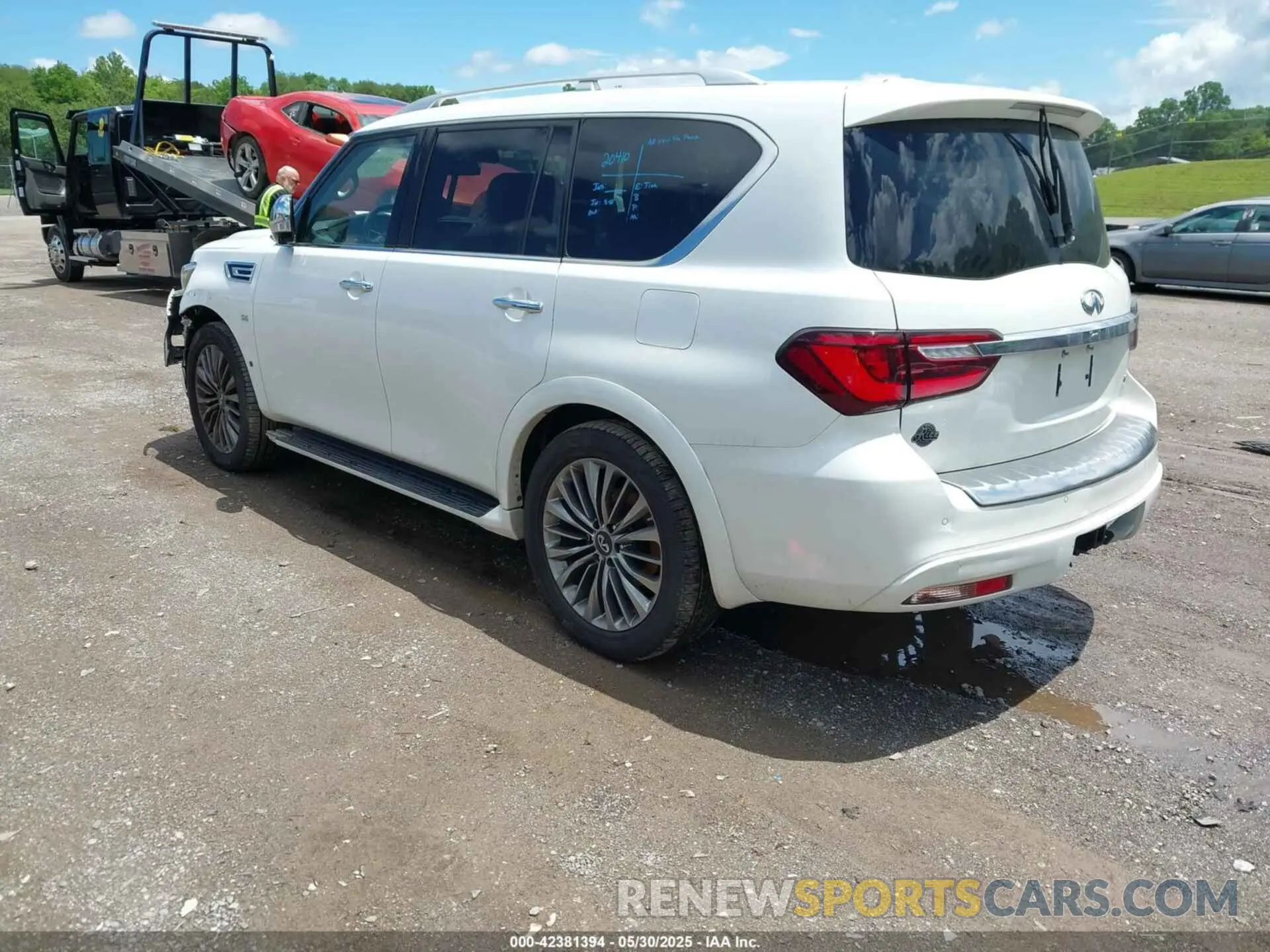 3 Фотография поврежденного автомобиля JN8AZ2NC1K9460151 INFINITI QX80 2019