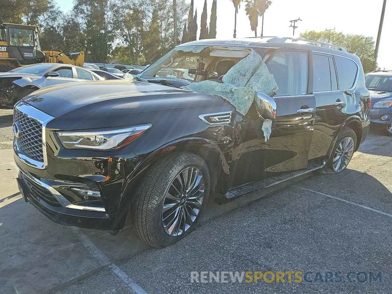1 Фотография поврежденного автомобиля JN8AZ2NC2K9460207 INFINITI QX80 2019
