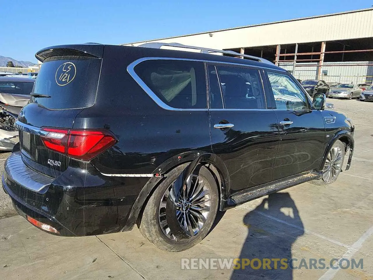 3 Фотография поврежденного автомобиля JN8AZ2NC2K9460207 INFINITI QX80 2019