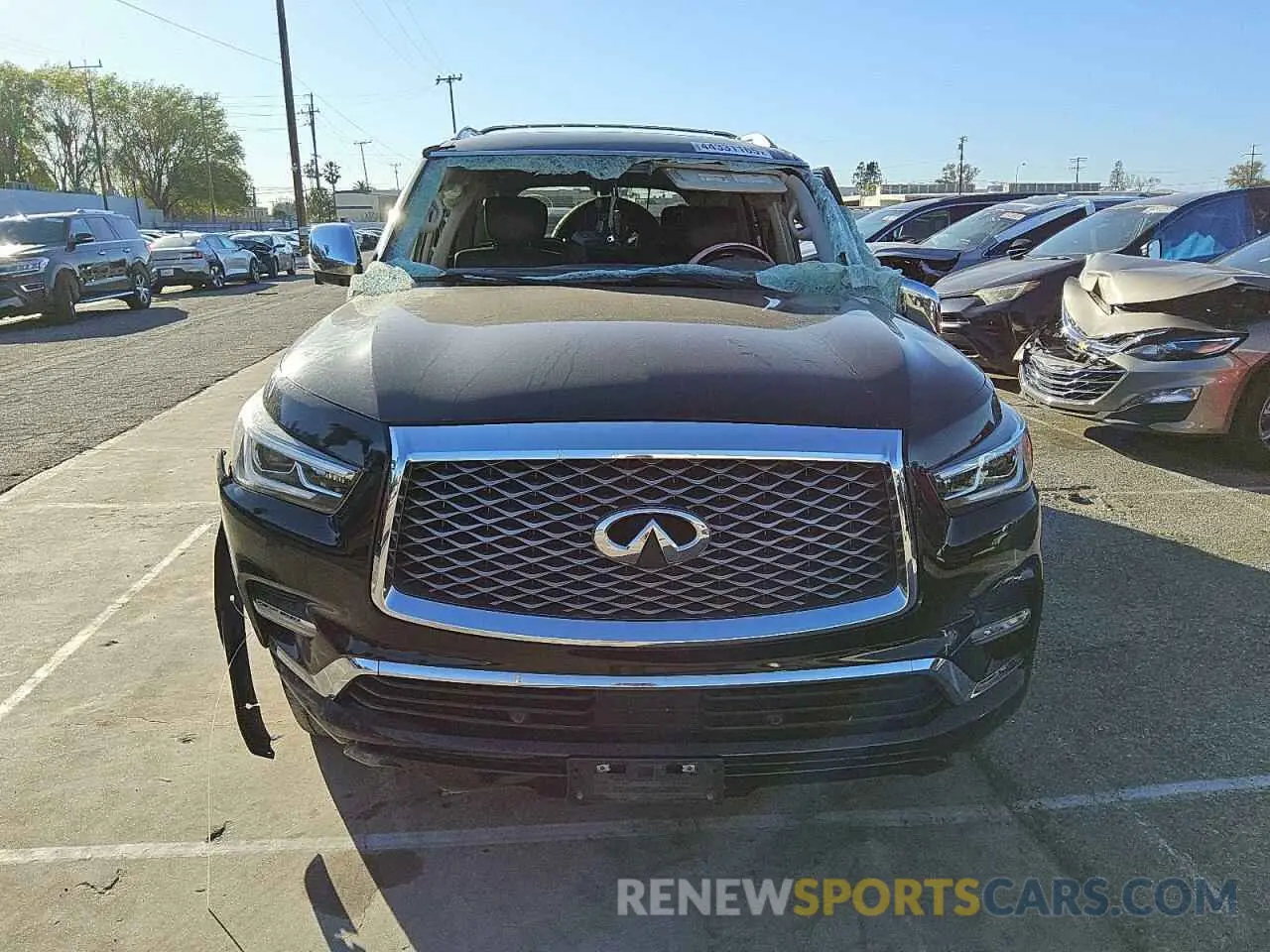 5 Фотография поврежденного автомобиля JN8AZ2NC2K9460207 INFINITI QX80 2019