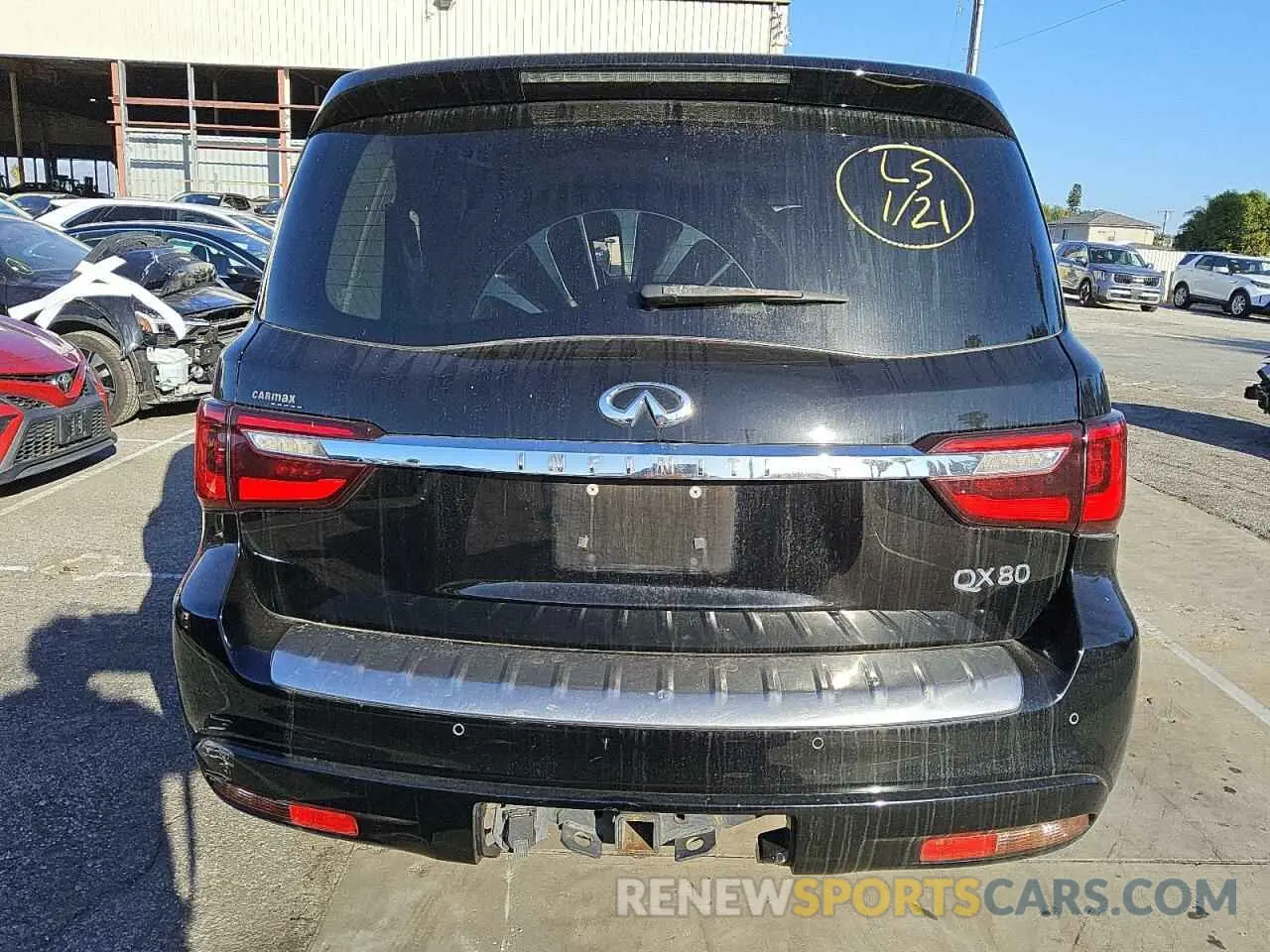 6 Фотография поврежденного автомобиля JN8AZ2NC2K9460207 INFINITI QX80 2019