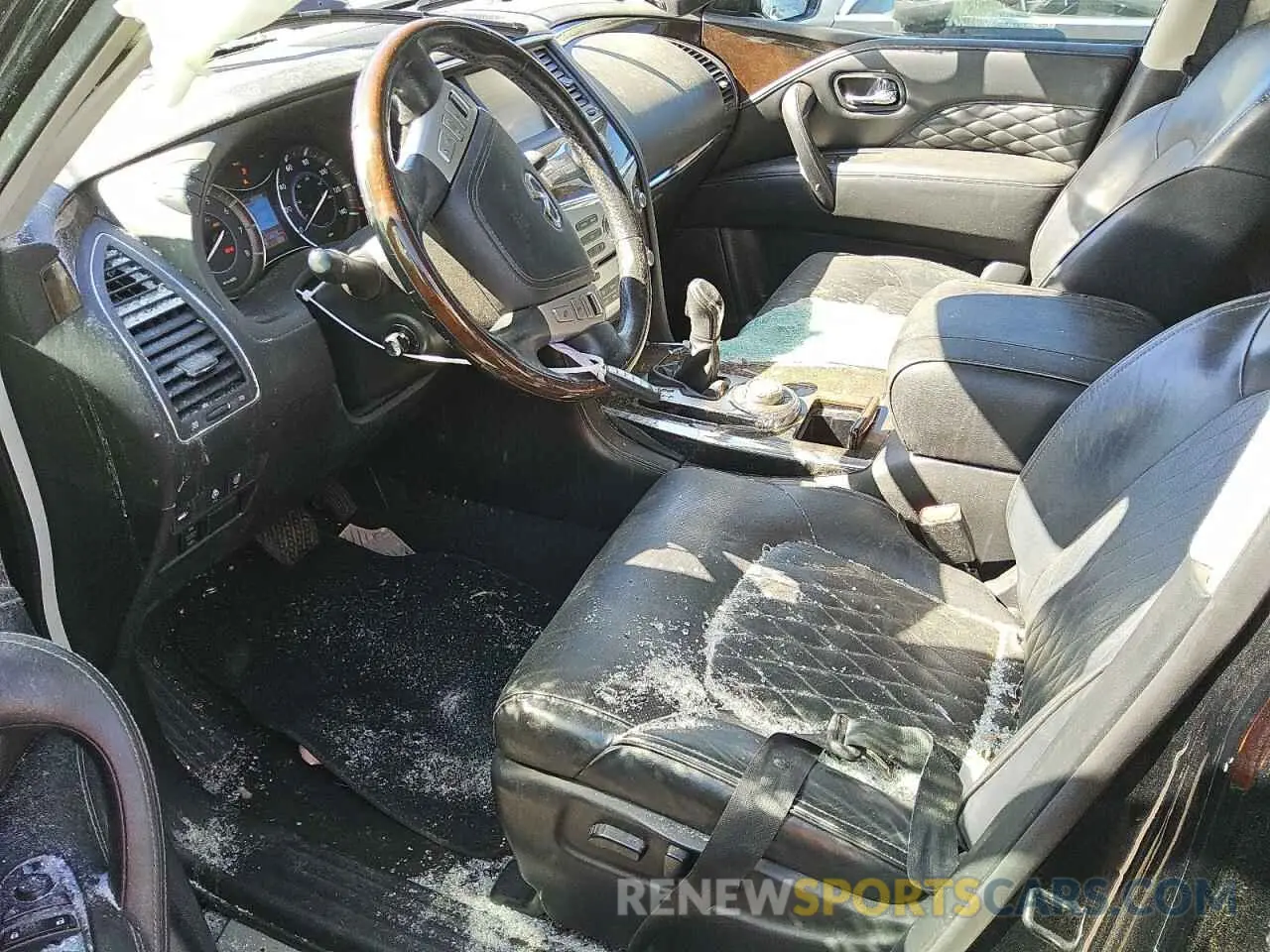7 Фотография поврежденного автомобиля JN8AZ2NC2K9460207 INFINITI QX80 2019