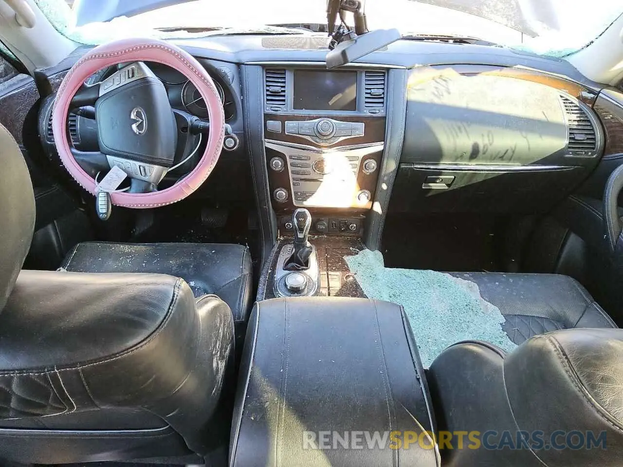 8 Фотография поврежденного автомобиля JN8AZ2NC2K9460207 INFINITI QX80 2019
