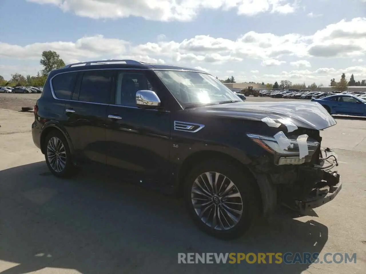 4 Фотография поврежденного автомобиля JN8AZ2NC6K9461215 INFINITI QX80 2019