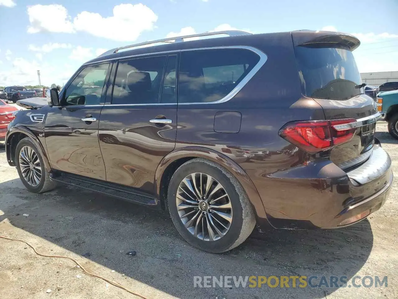 2 Фотография поврежденного автомобиля JN8AZ2ND9K9850729 INFINITI QX80 2019