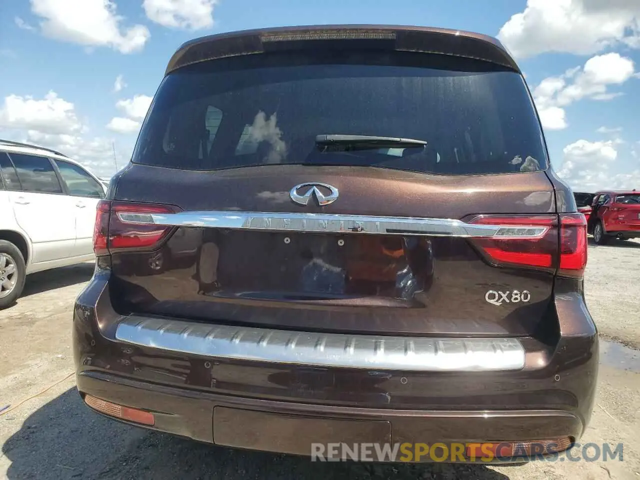 6 Фотография поврежденного автомобиля JN8AZ2ND9K9850729 INFINITI QX80 2019